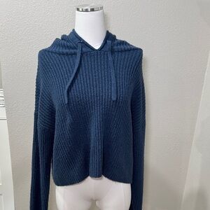 Victoria’s Secret PINK Navy Blue Women's Hooded Sweater Size M